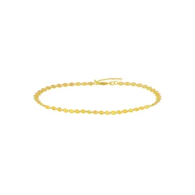 14K Yellow Gold Anklets