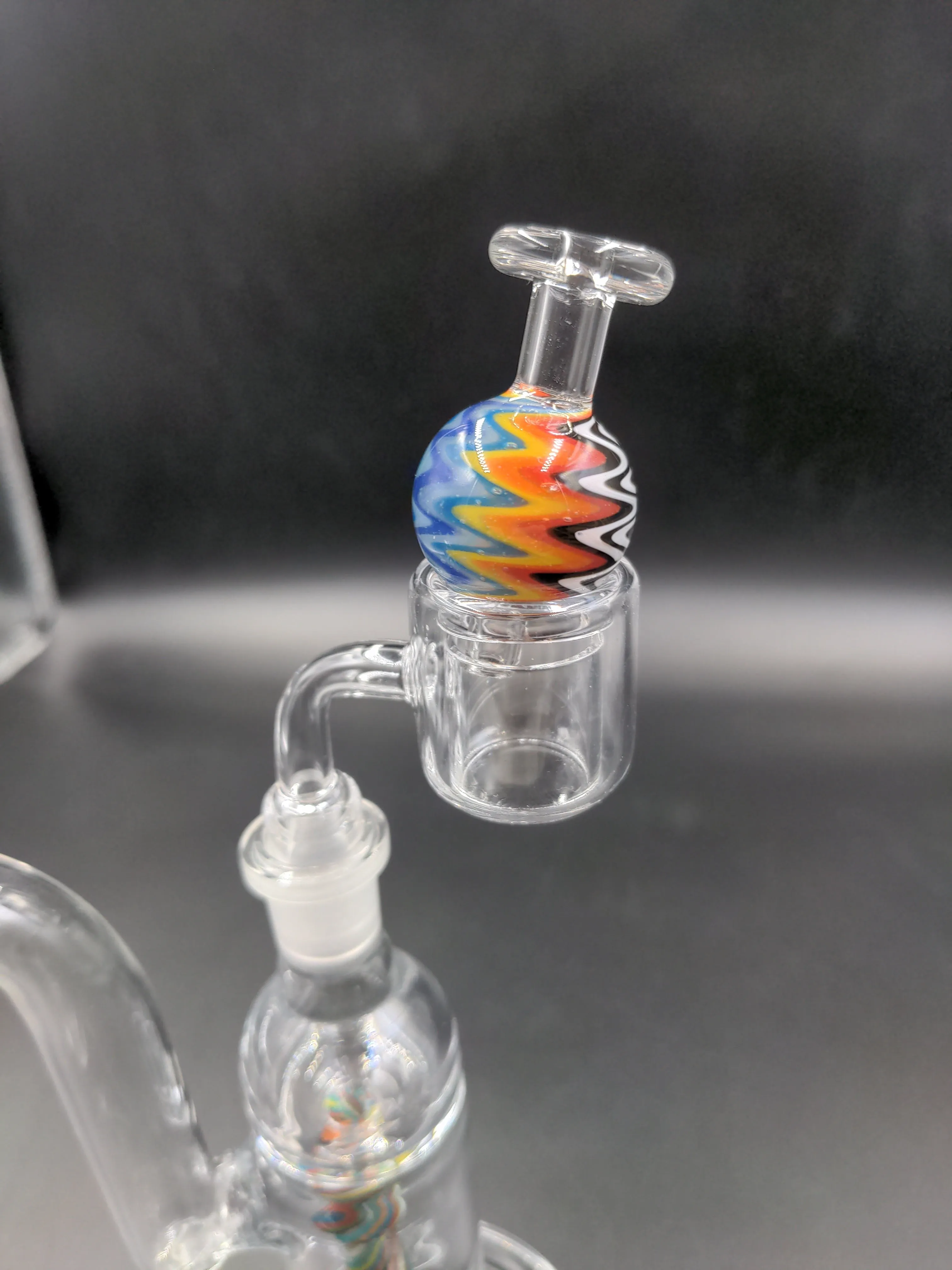 8 Wig Wag Button Dab Rig Set