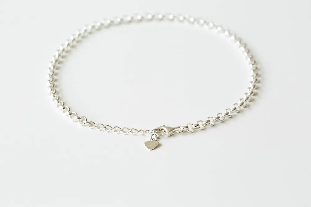 925 unique anklet-Cx