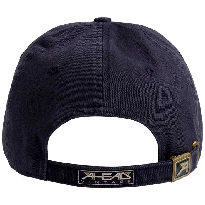 Ahead Navy Classic Fit Cloth Slider Strap Cap