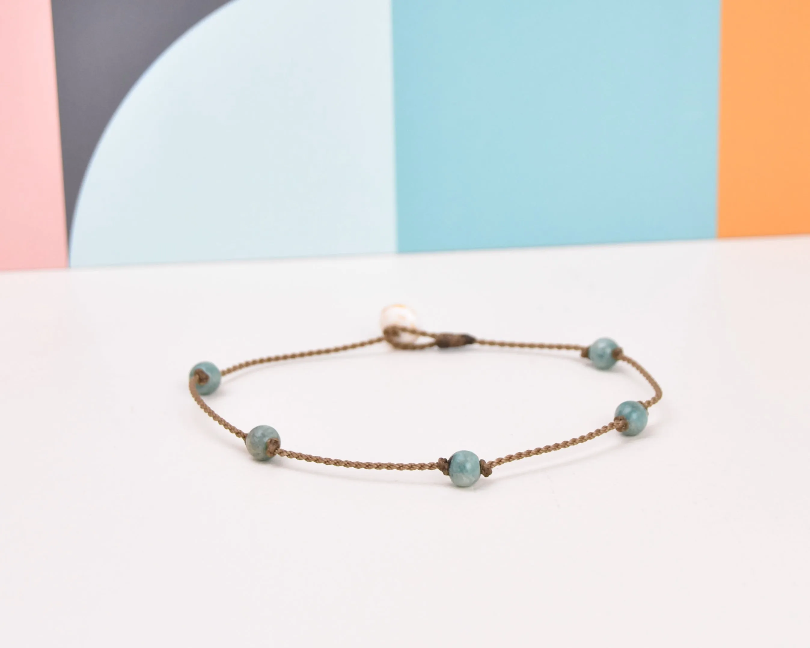 Amazonite Princess Anklets