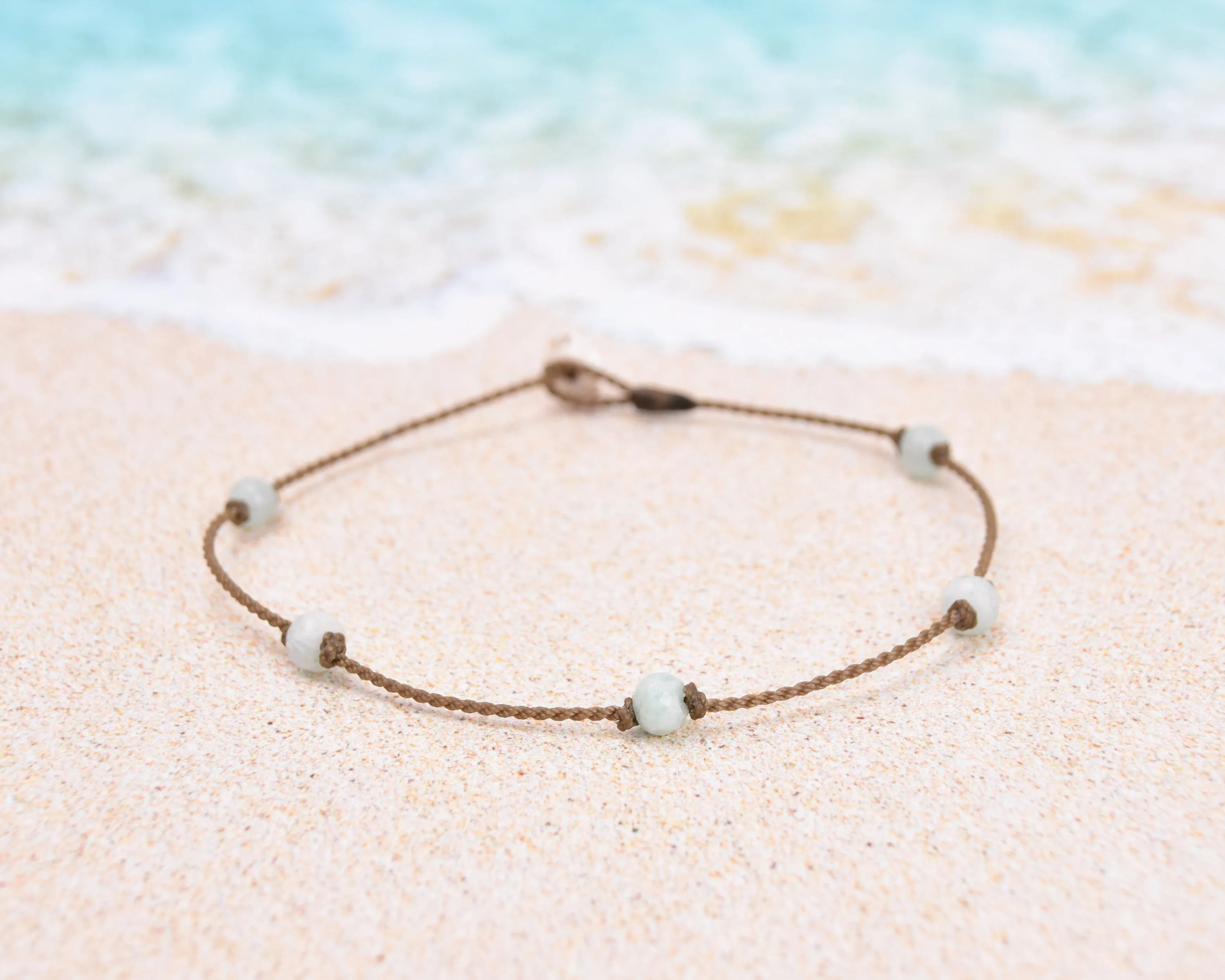 Amazonite Princess Anklets