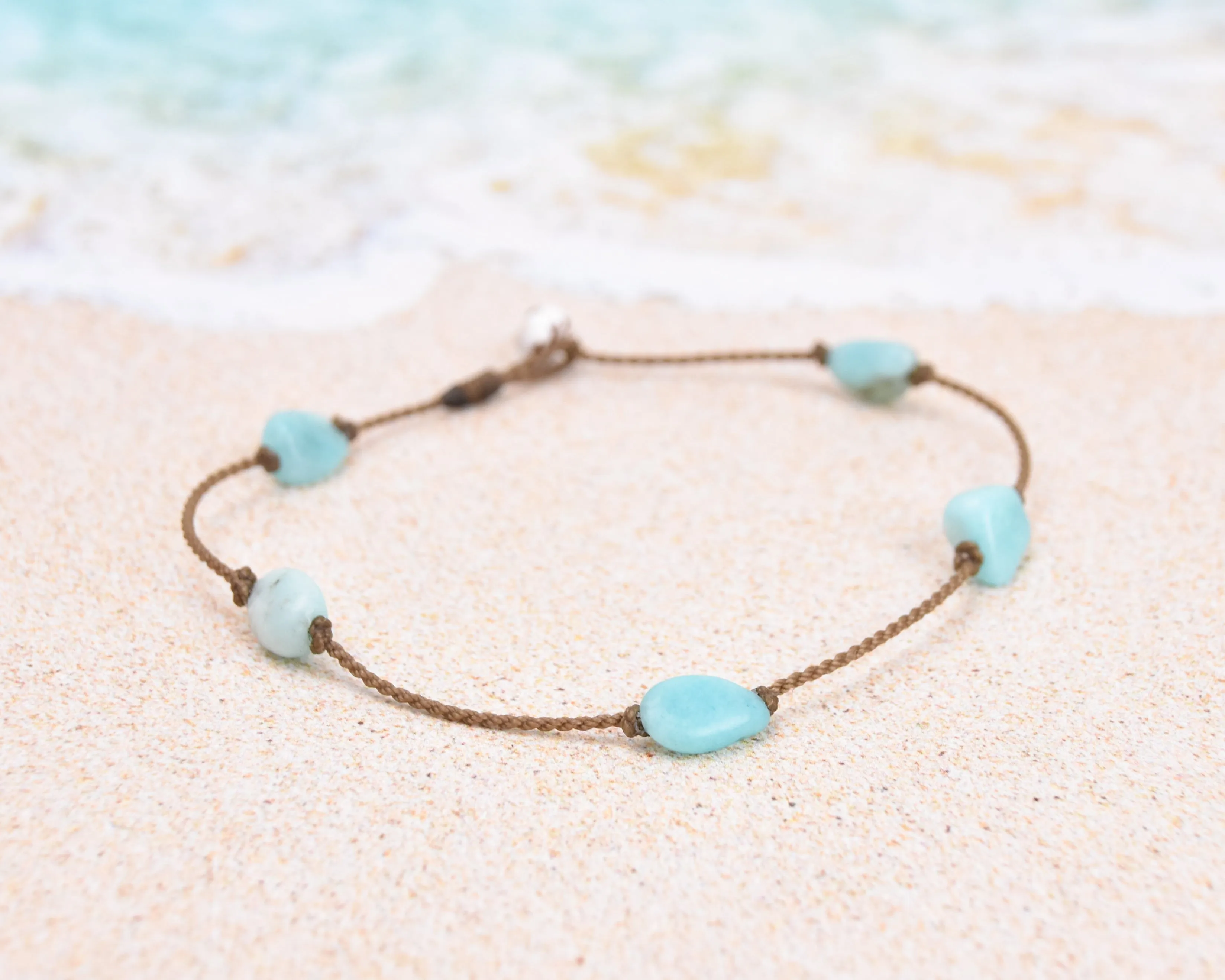 Amazonite Princess Anklets