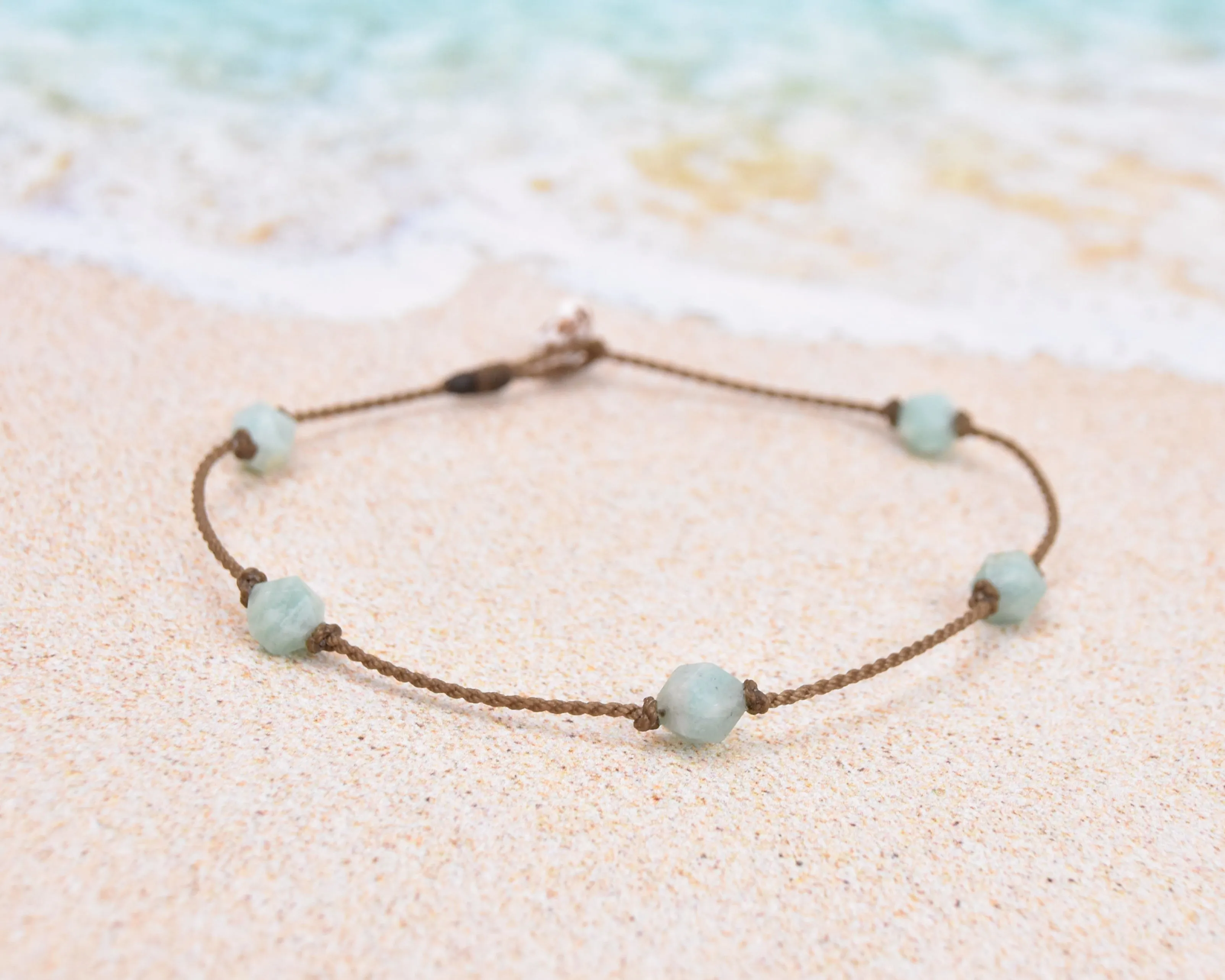 Amazonite Princess Anklets