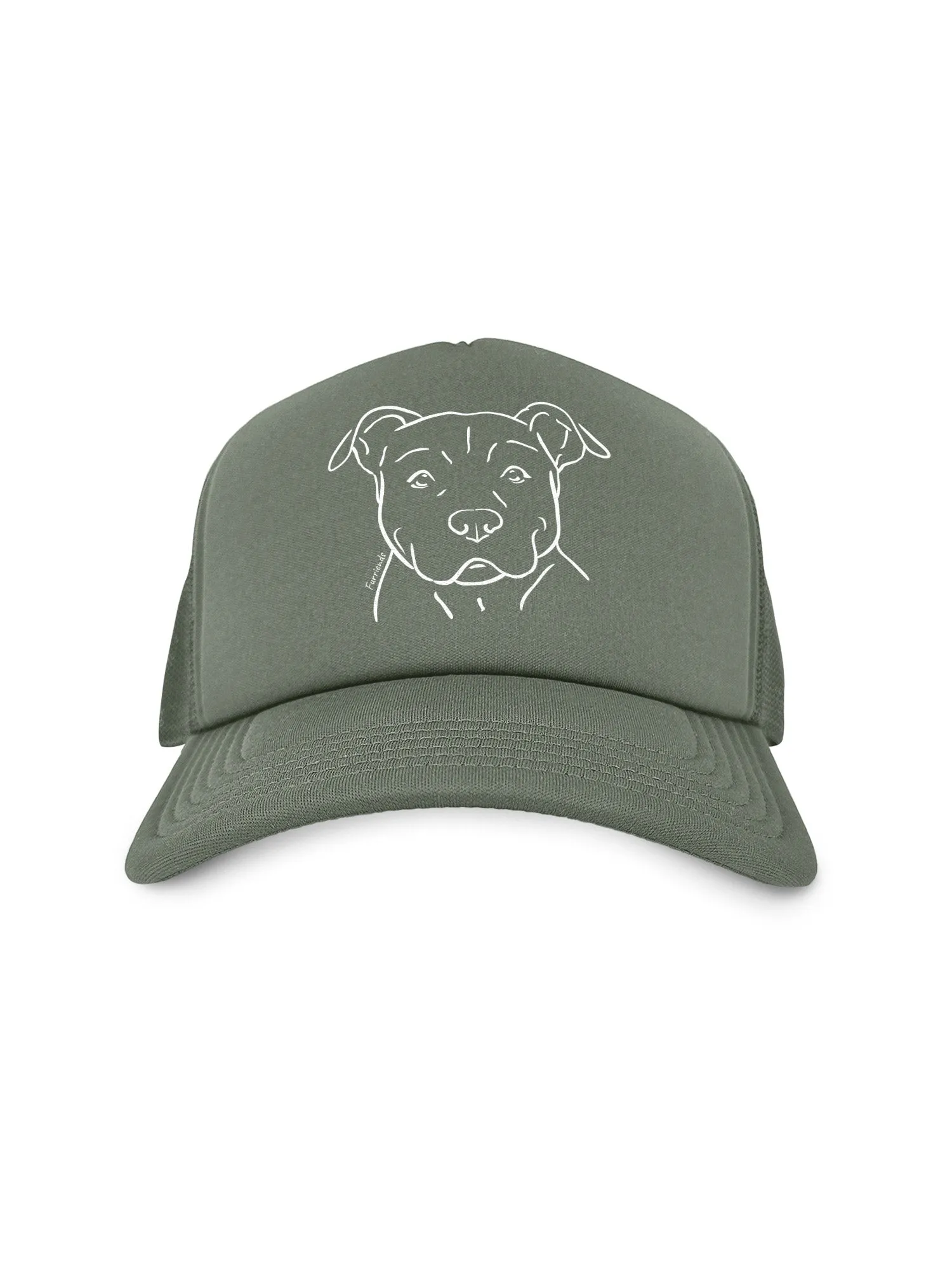 American Staffordshire Terrier Foam Trucker Cap