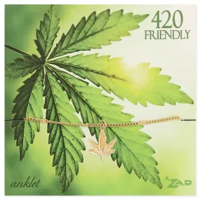 Anklet - 420 Leaf