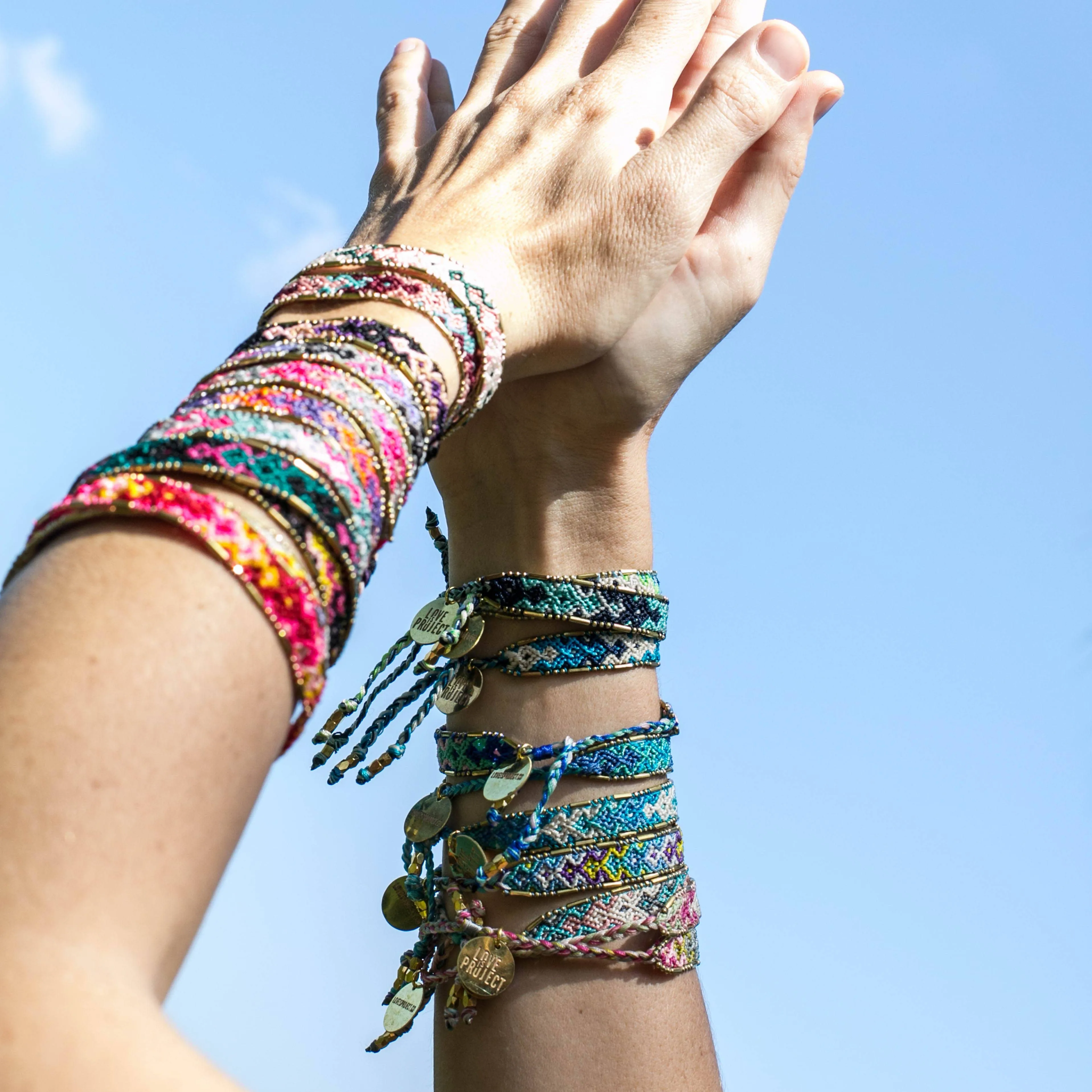 Bali Friendship Bracelet - Lagoon Blue