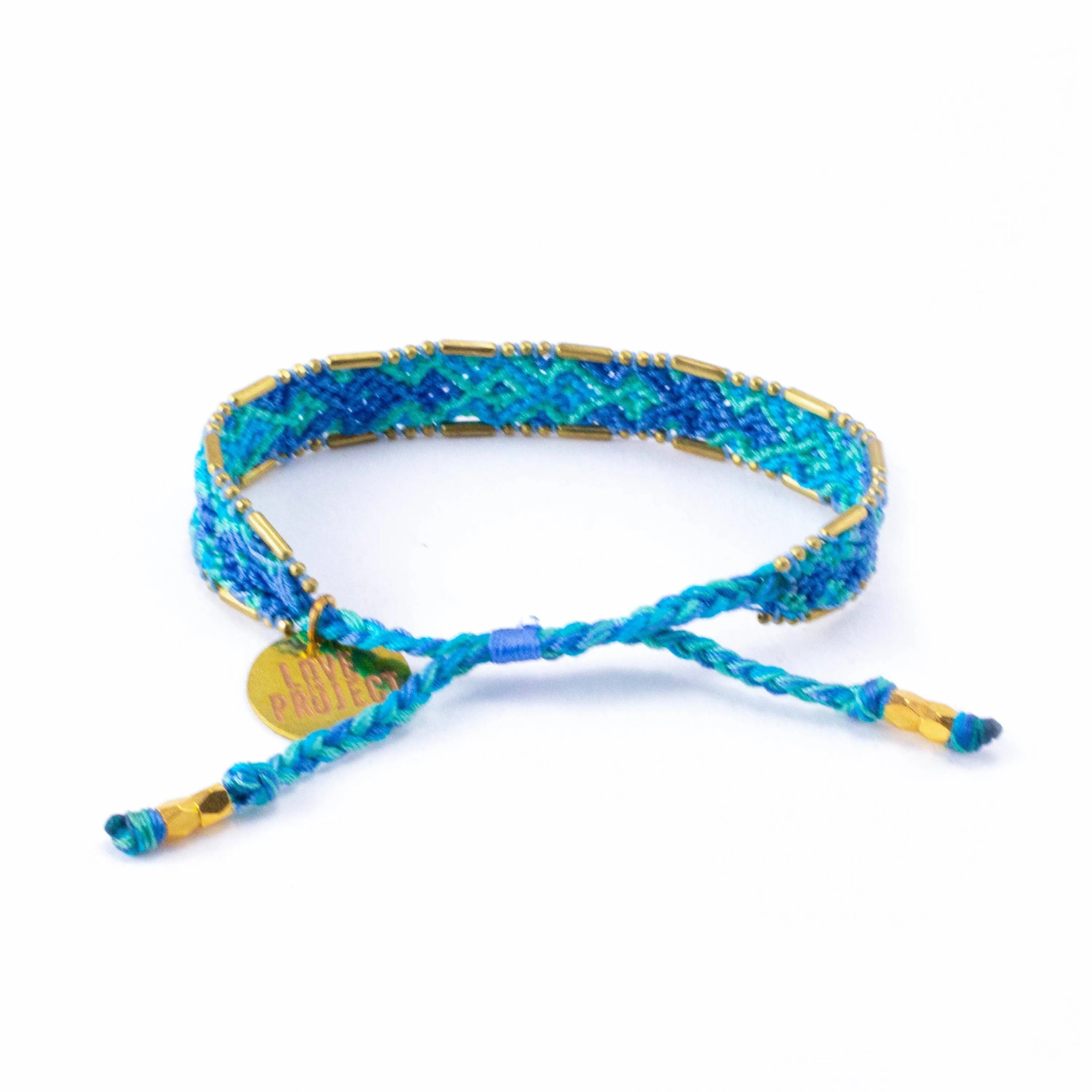 Bali Friendship Bracelet - Lagoon Blue