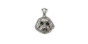 Bichon Frise Pendant Jewelry Sterling Silver Handmade Dog Pendant BC3-P