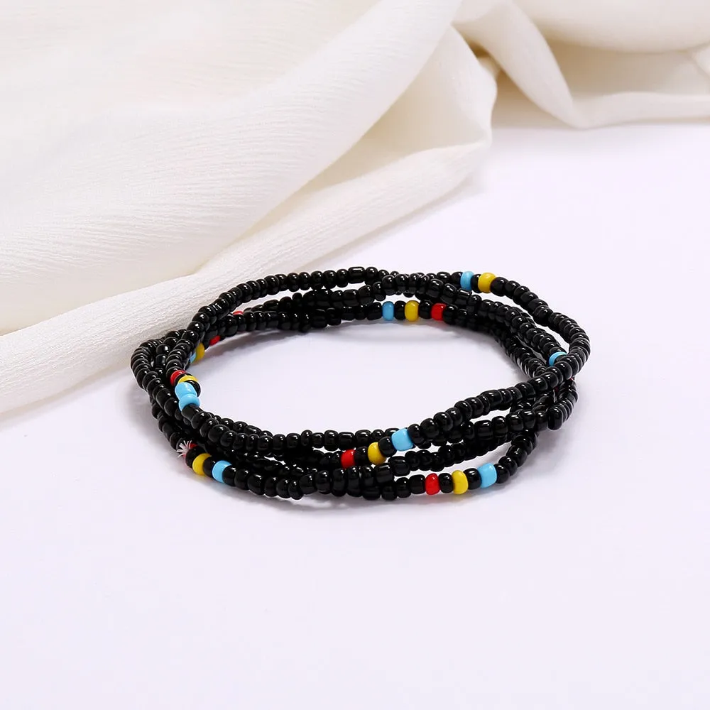 Boho Handmade Beaded Anklets