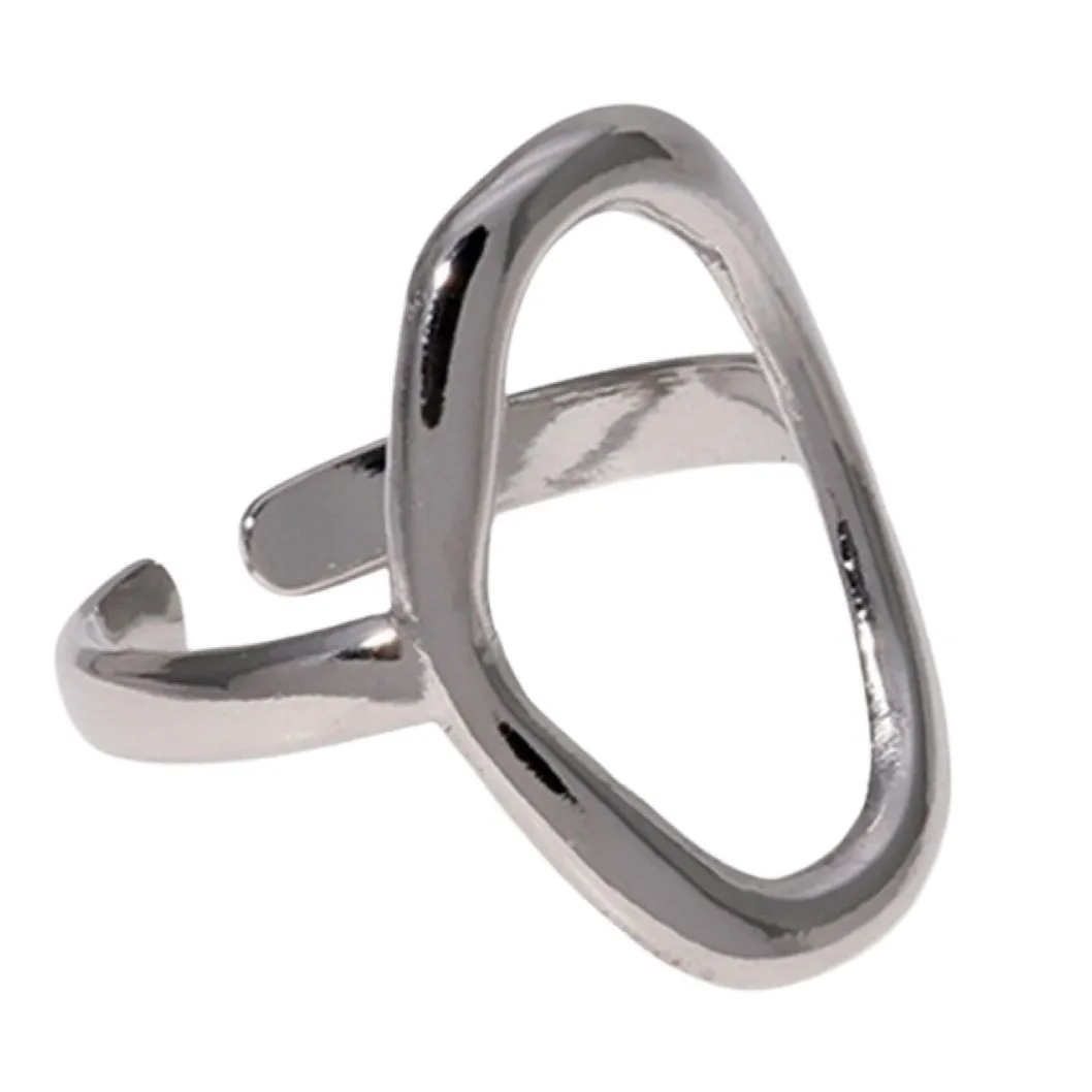 CHARLOTTE STAINLESS STEEL RING