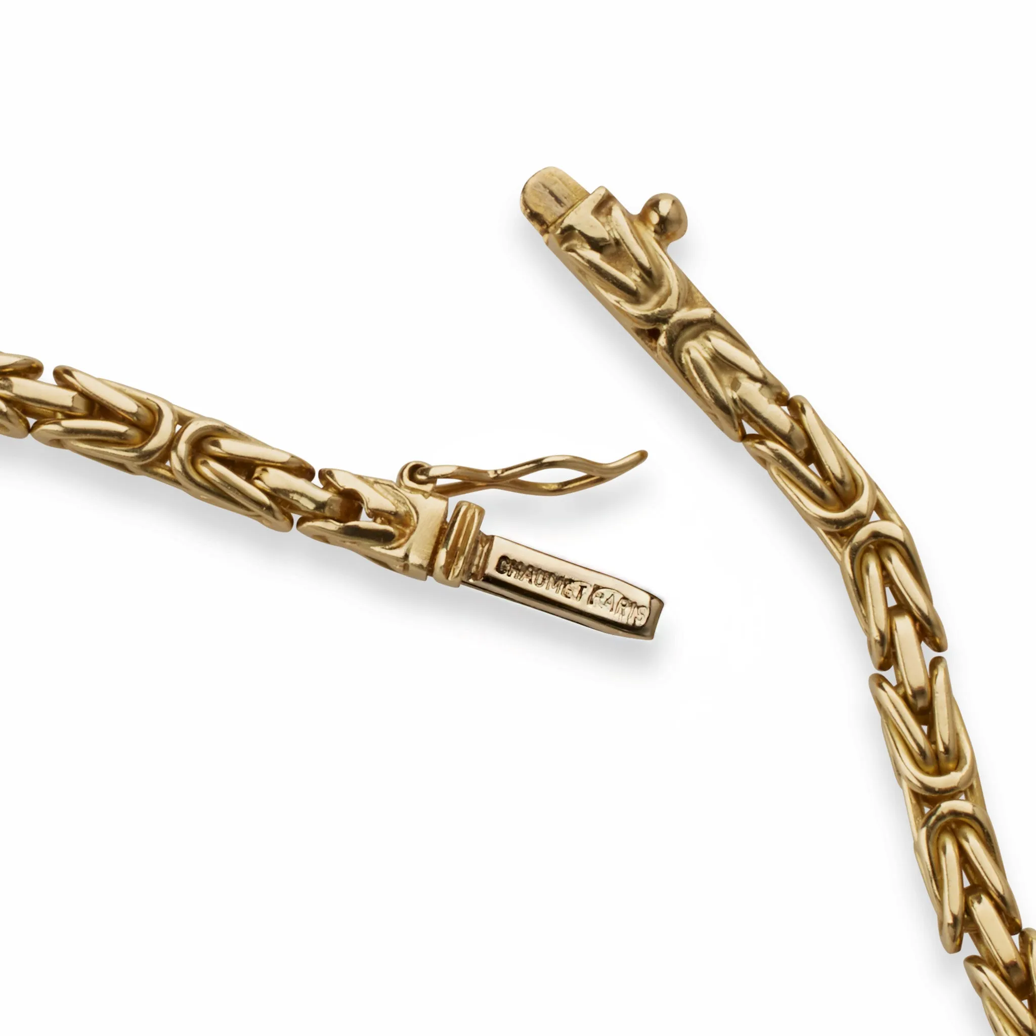 Chaumet Paris 18K Gold Long Chain Necklace