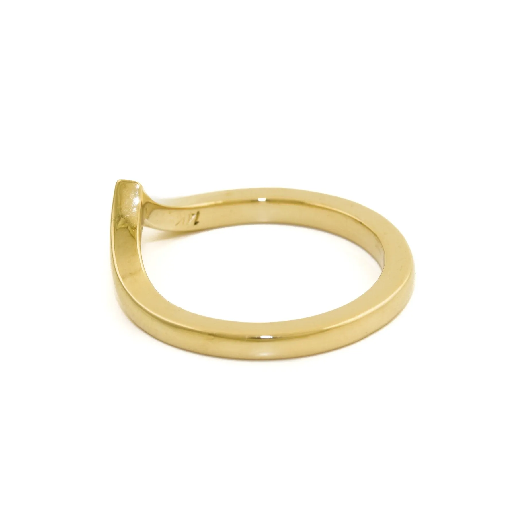 Classic 14k Gold x V-Tiara Band