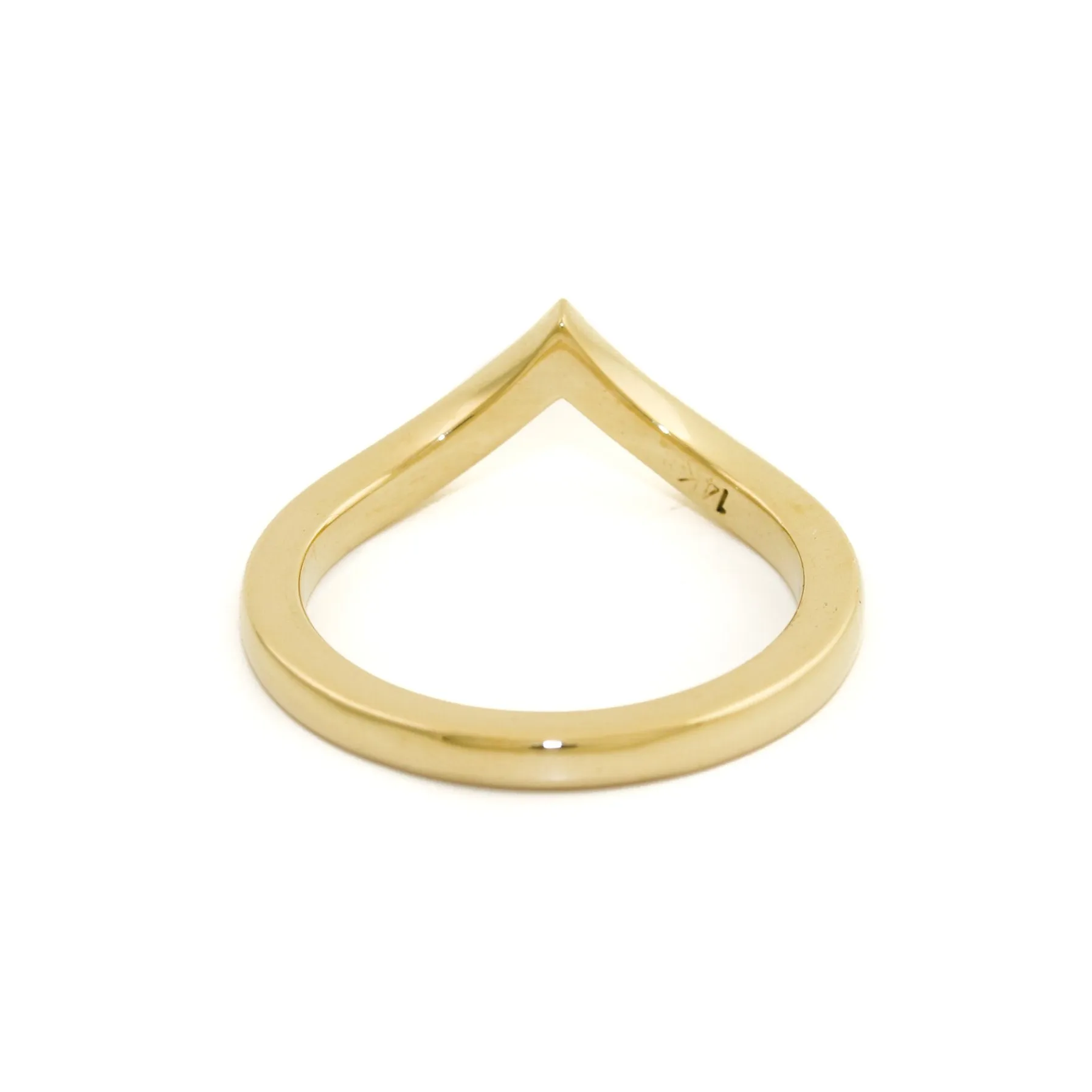 Classic 14k Gold x V-Tiara Band