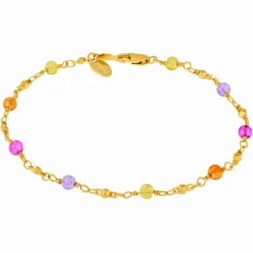 Cute Colorful Beads Anklet