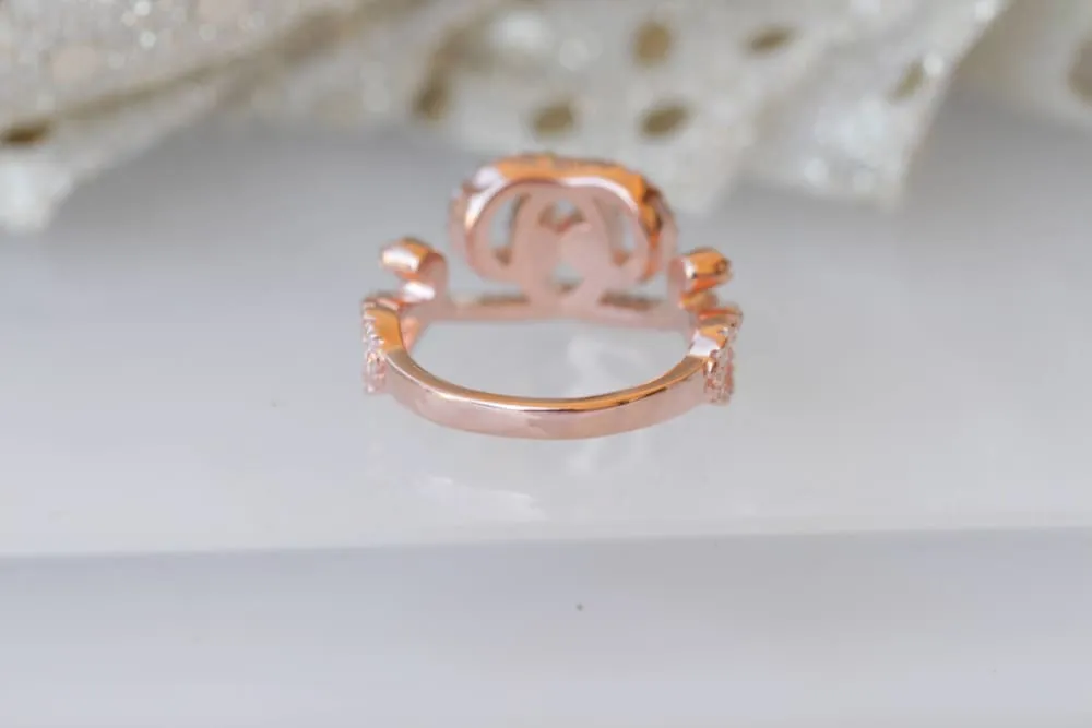 CZ GOLD RING