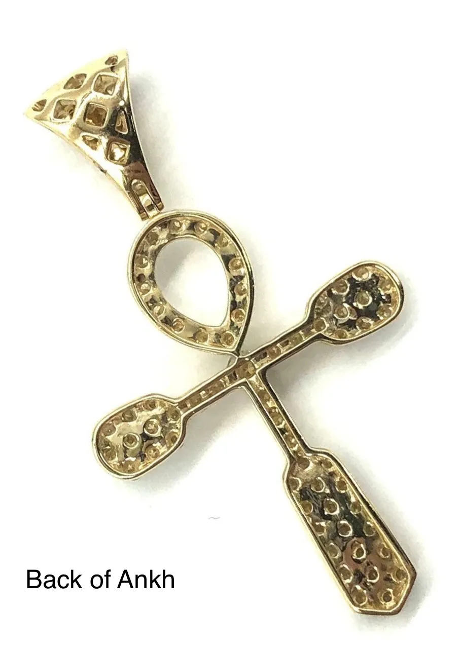 Diamond Ankh pendant