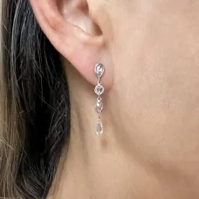 Diamond Drop Earrings