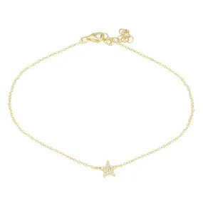 Diamond Star Anklet