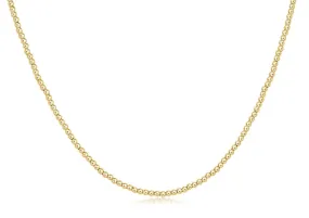 ENewton 17 Choker 2mm Gold Classic Necklace