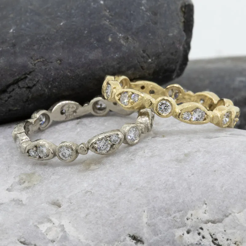 Forever Diamond Band in 18k Yellow Gold