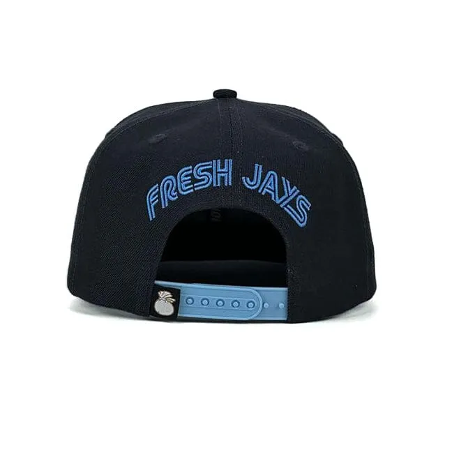 Fresh Jays - Navy Snapback Cap