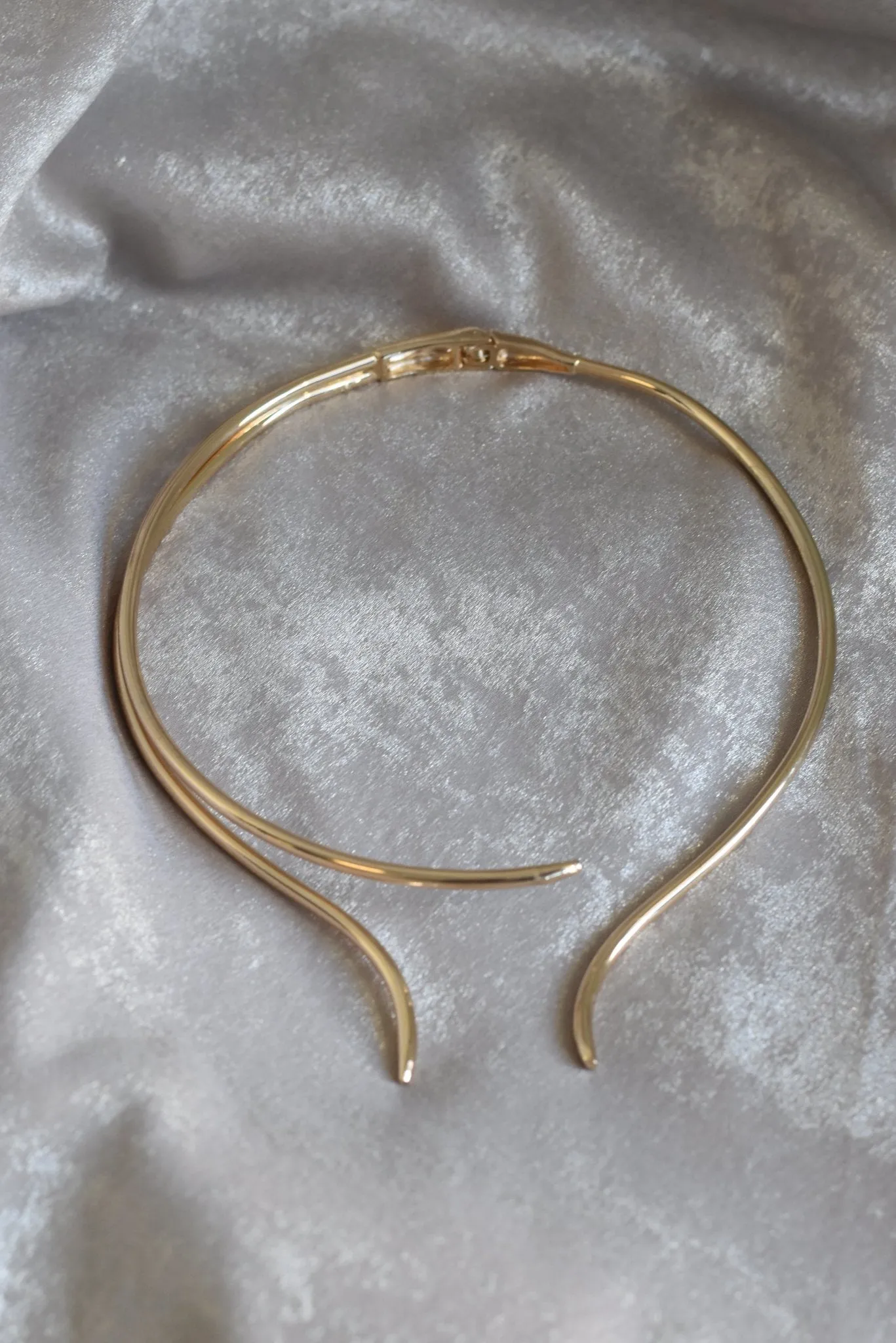 Gold Plated Collar Choker