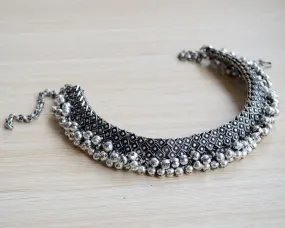 Handmade Silver Chocker Necklace