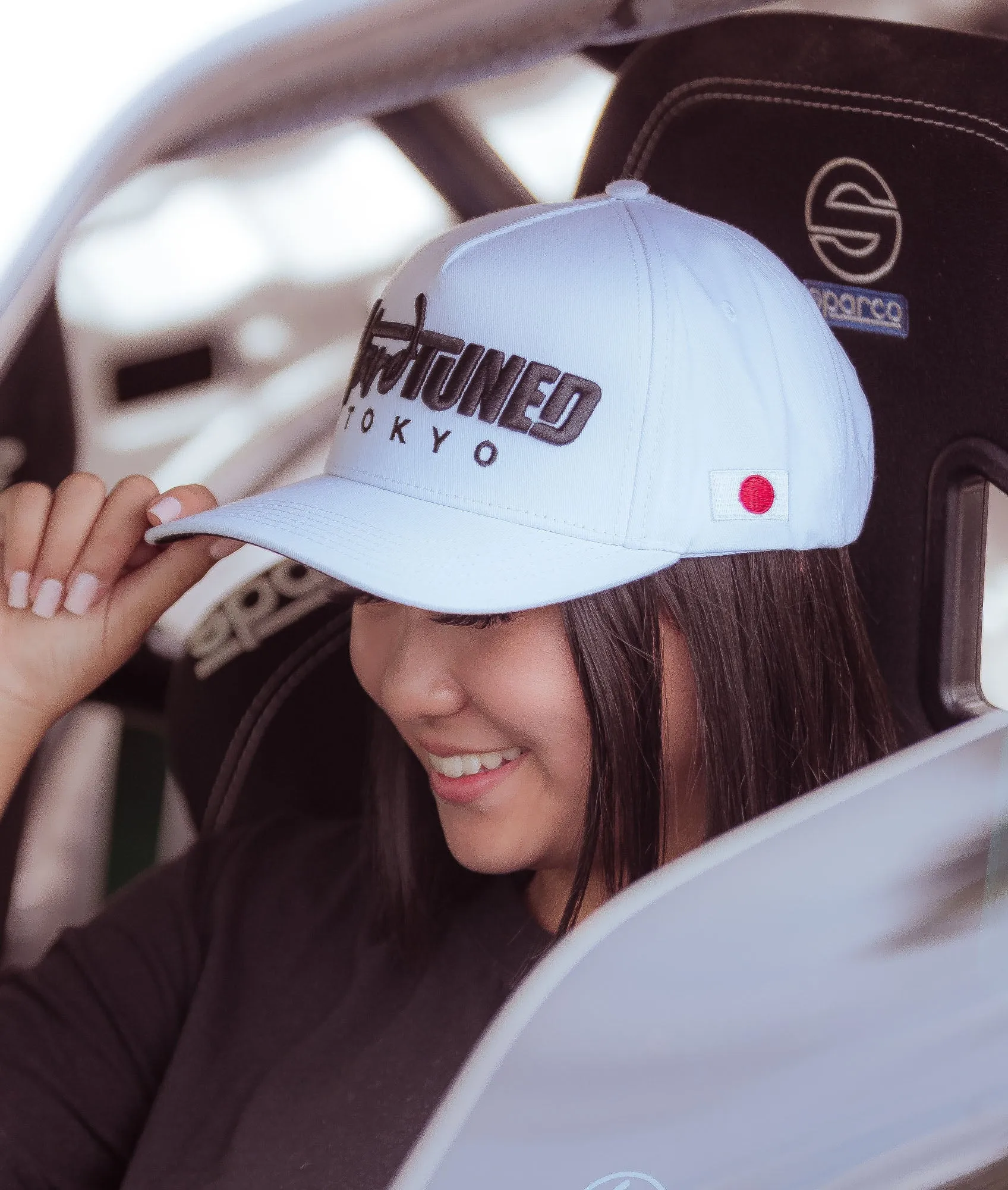 Hardtuned Tokyo White A-Frame Cap