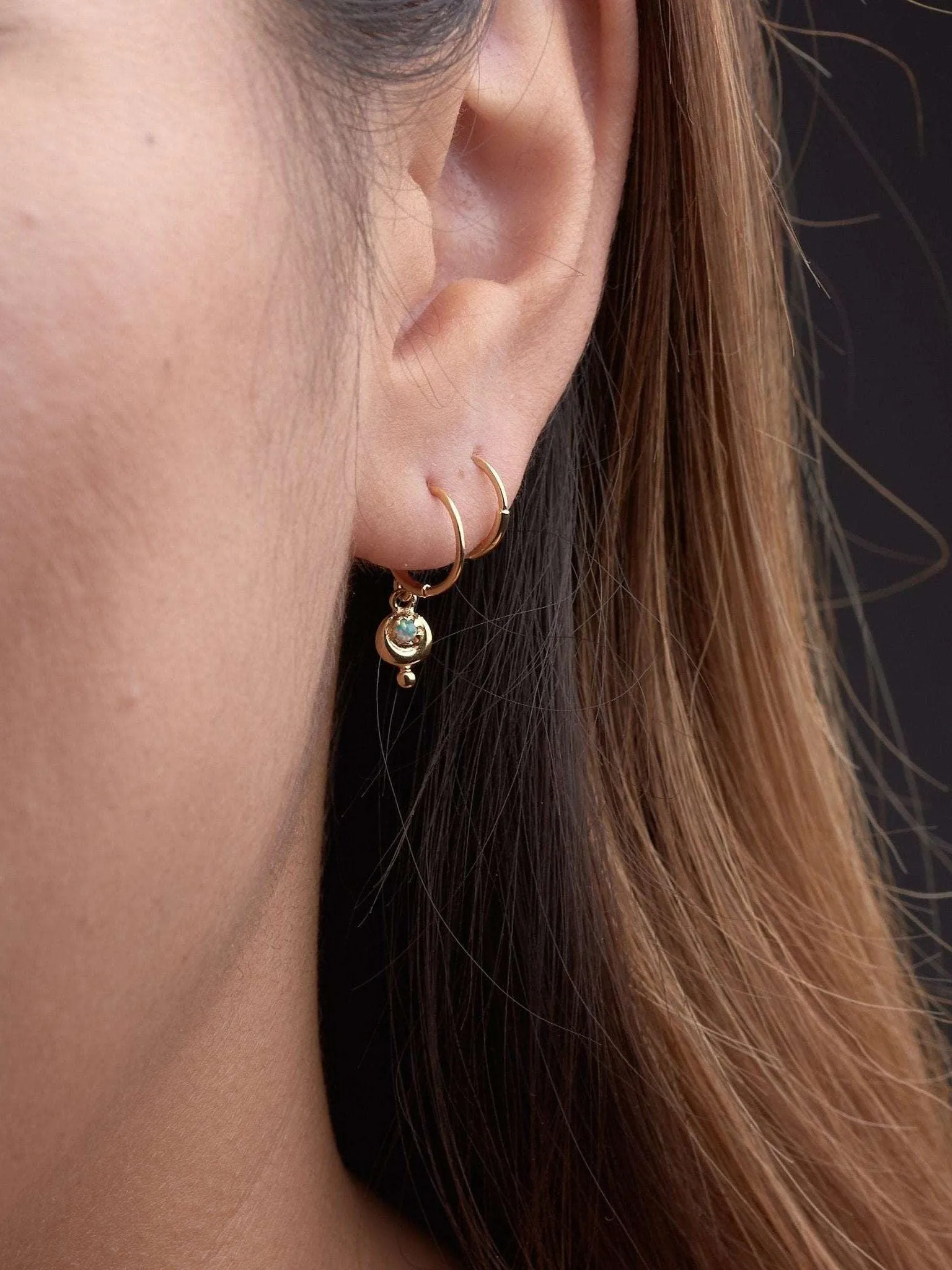 Homa Mini Hoop Earrings