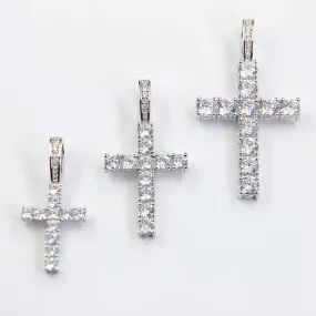 Iced out Cross Pendant