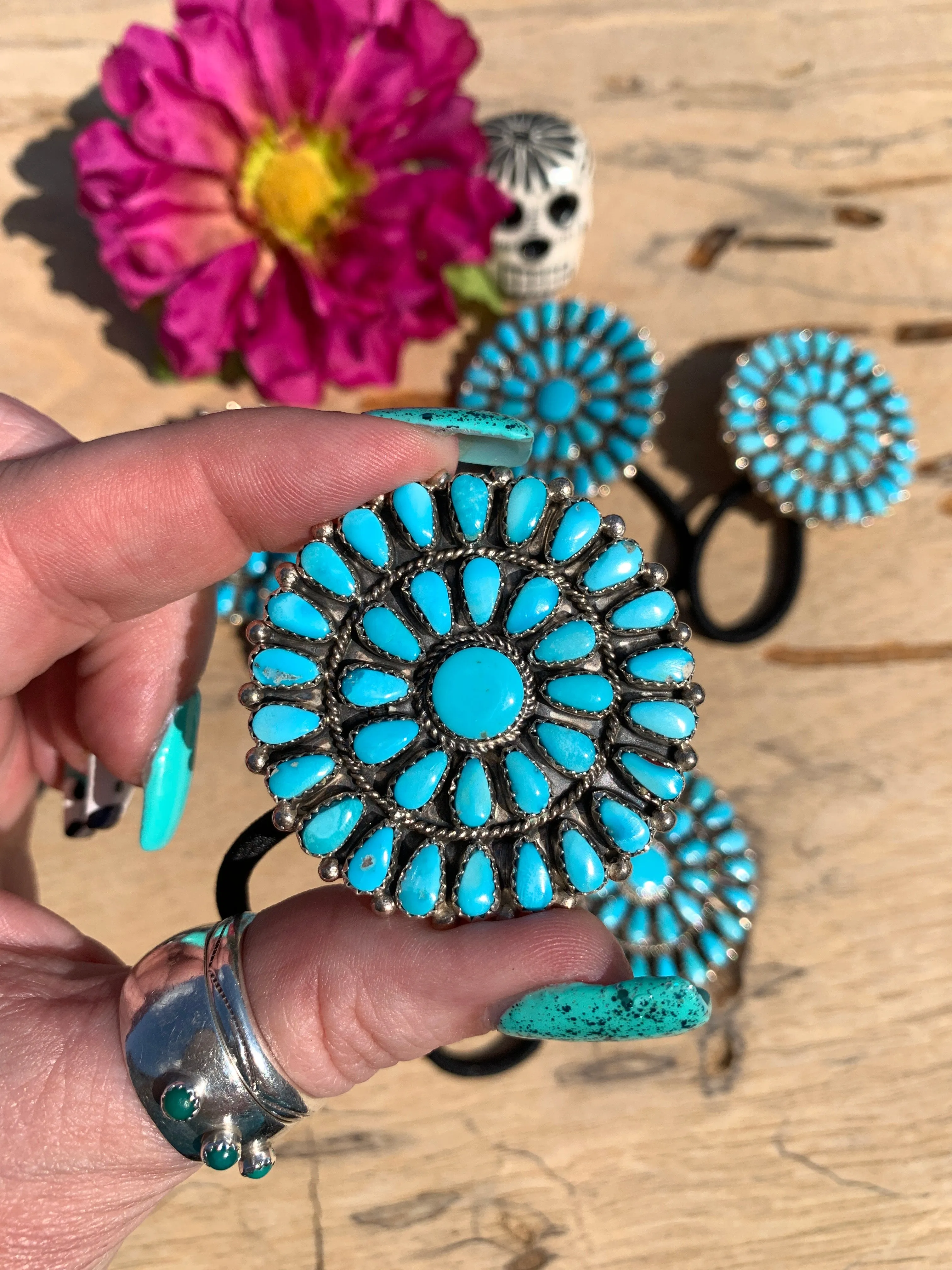 Kingman Cluster Hair Tie