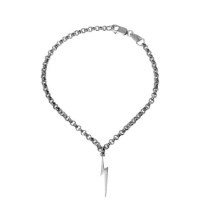 Lightning Bolt Charm Anklet