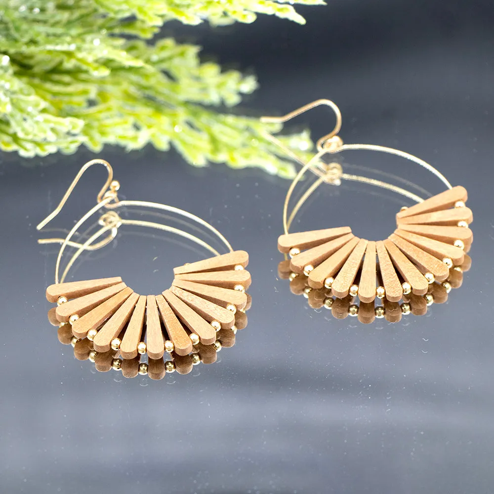 Luna Wood Earrings