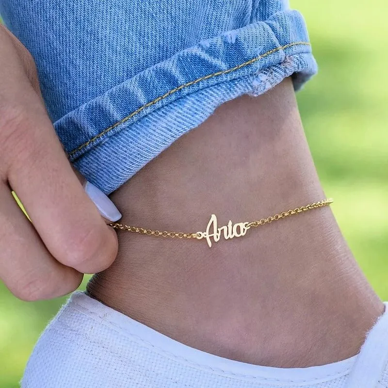 Name Anklet