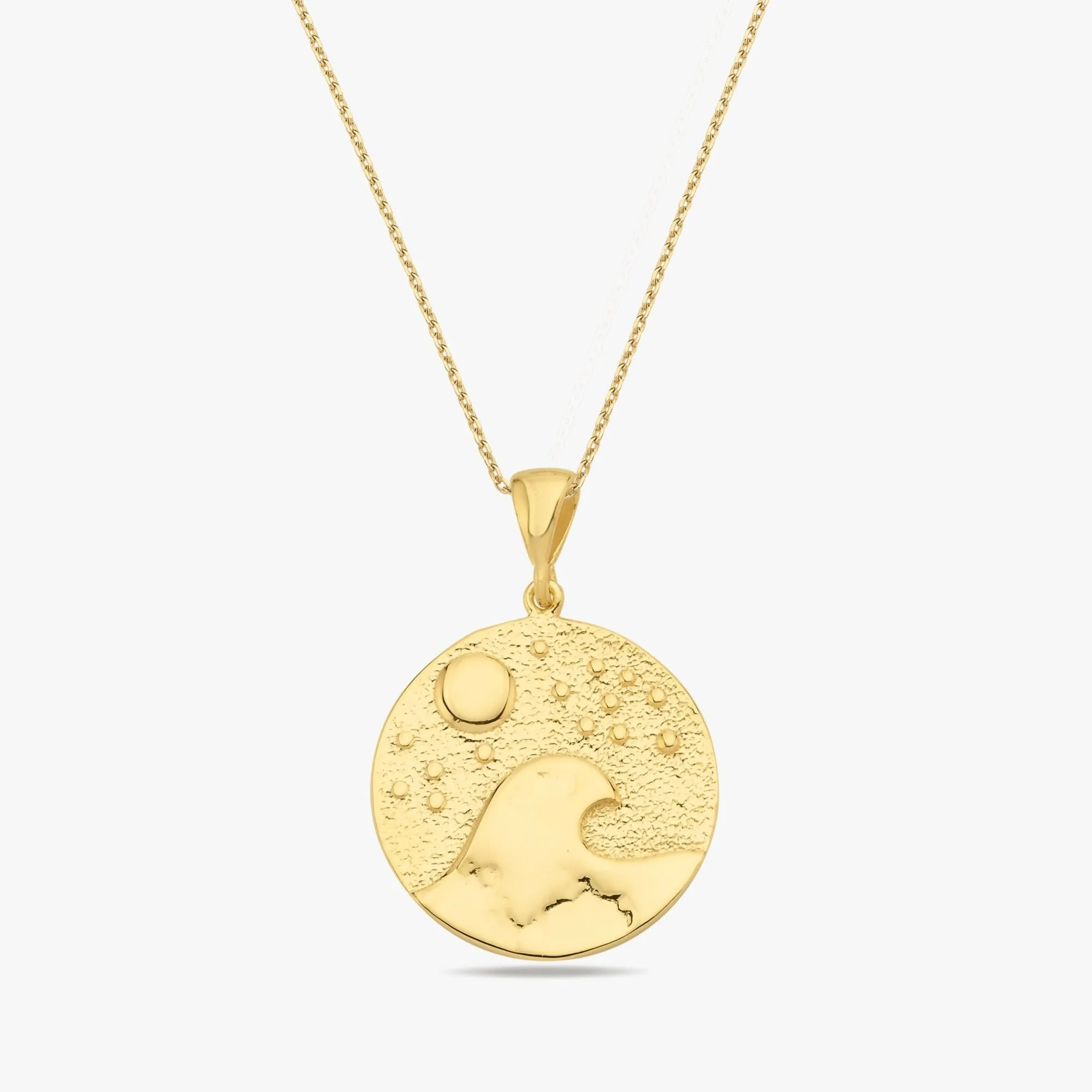 Ocean Wave Jewelry  | 14K Gold Vermeil