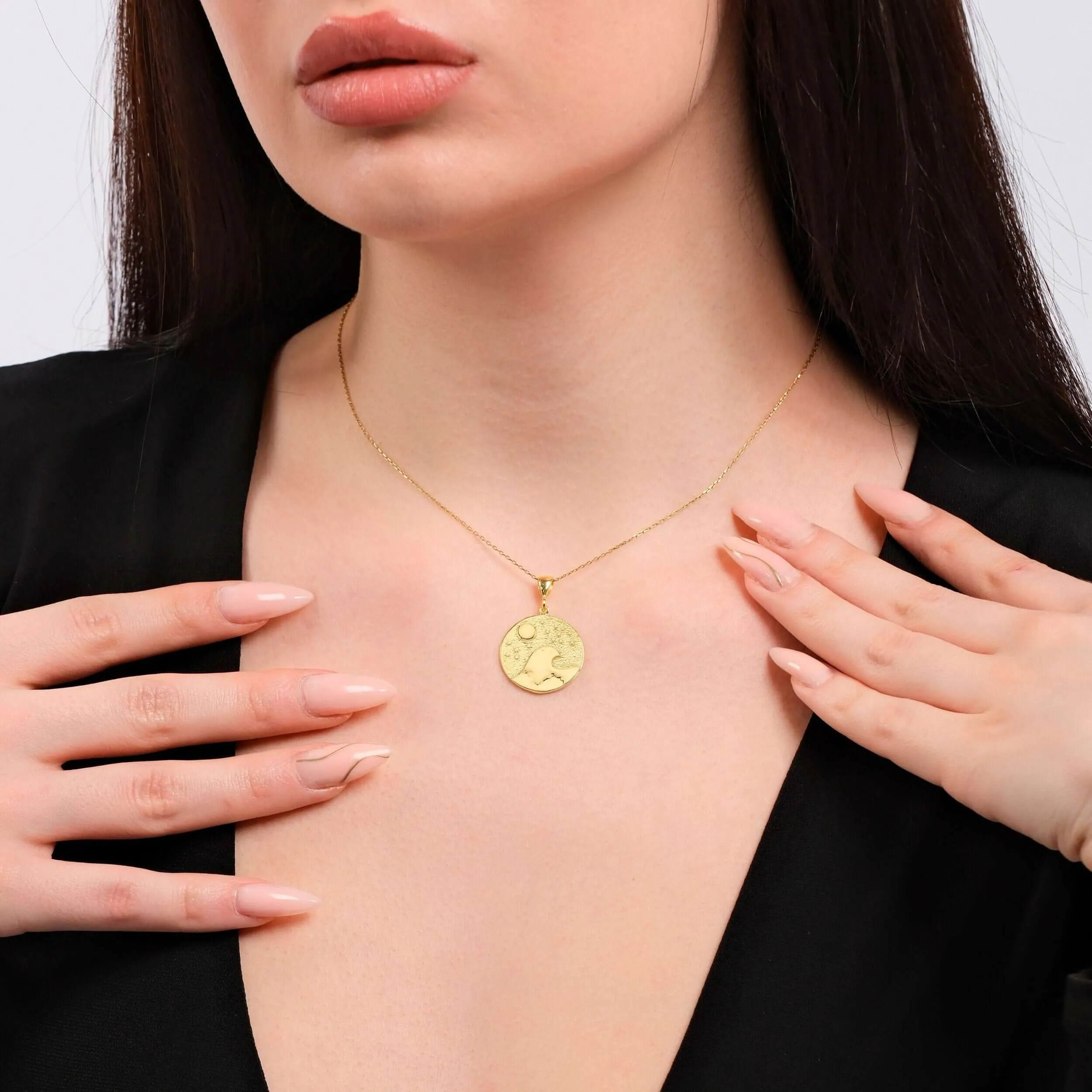 Ocean Wave Jewelry  | 14K Gold Vermeil