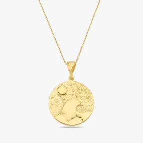 Ocean Wave Jewelry  | 14K Gold Vermeil