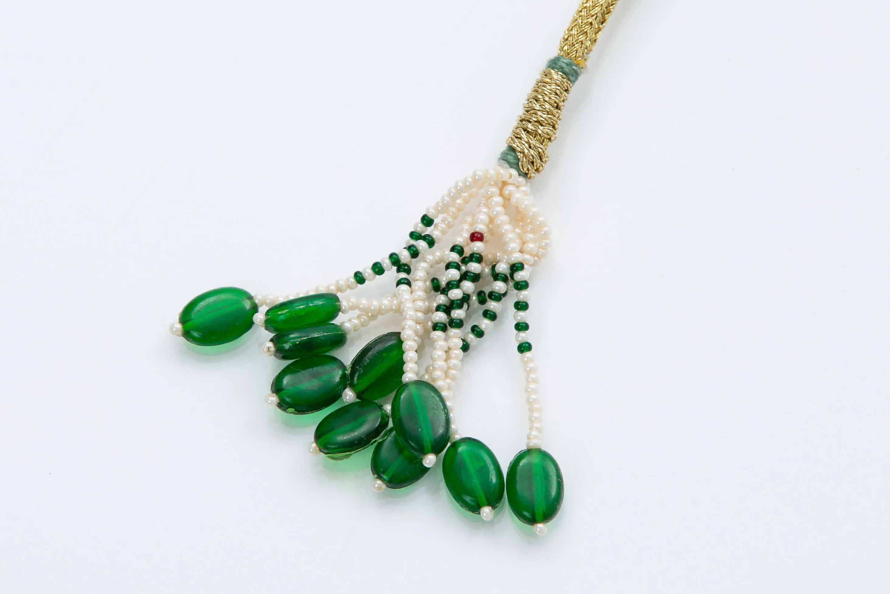 Portia Necklace (Kundan Fluorite Detail)