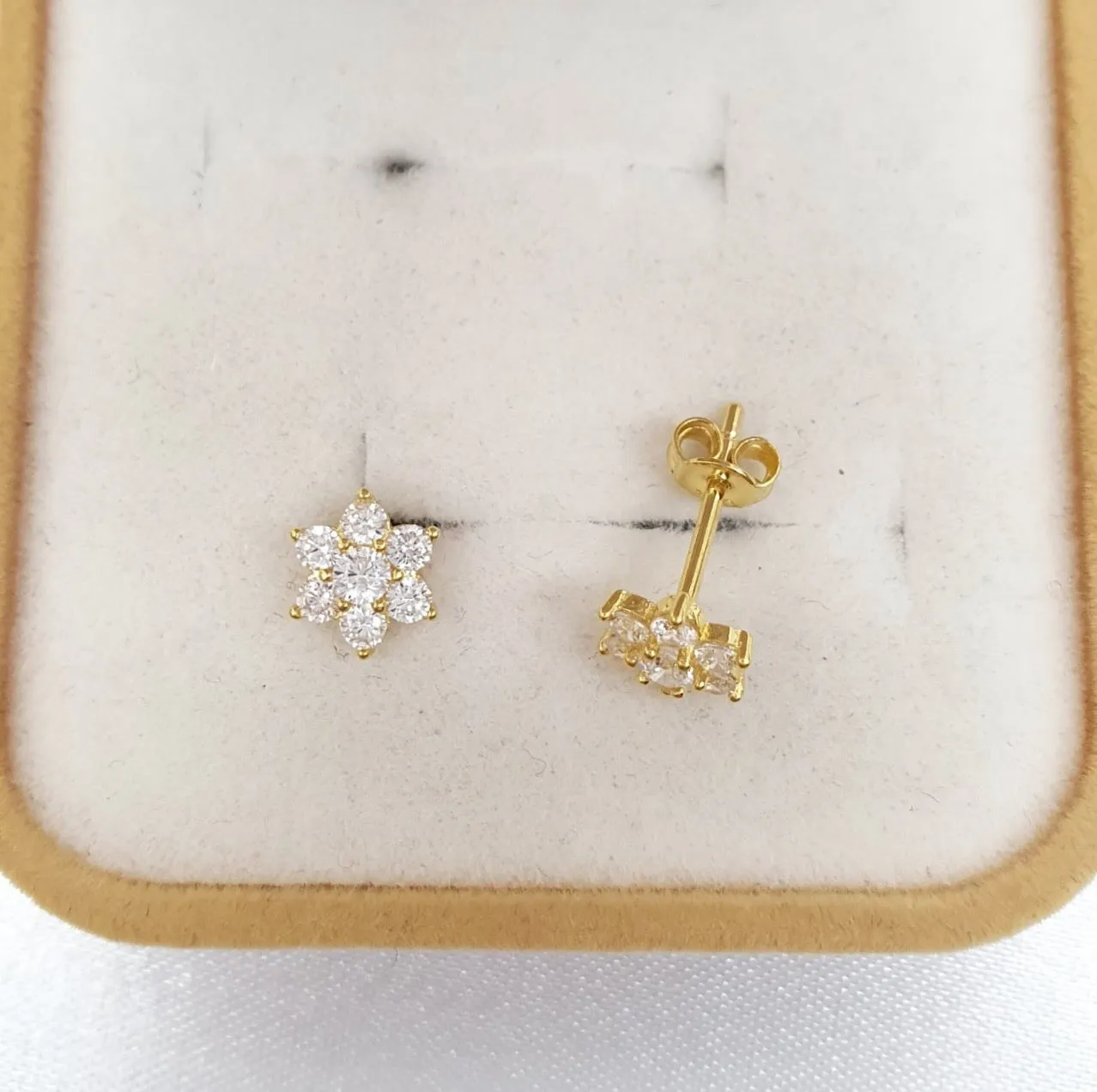 Rositas Stud Earrings 18K Gold