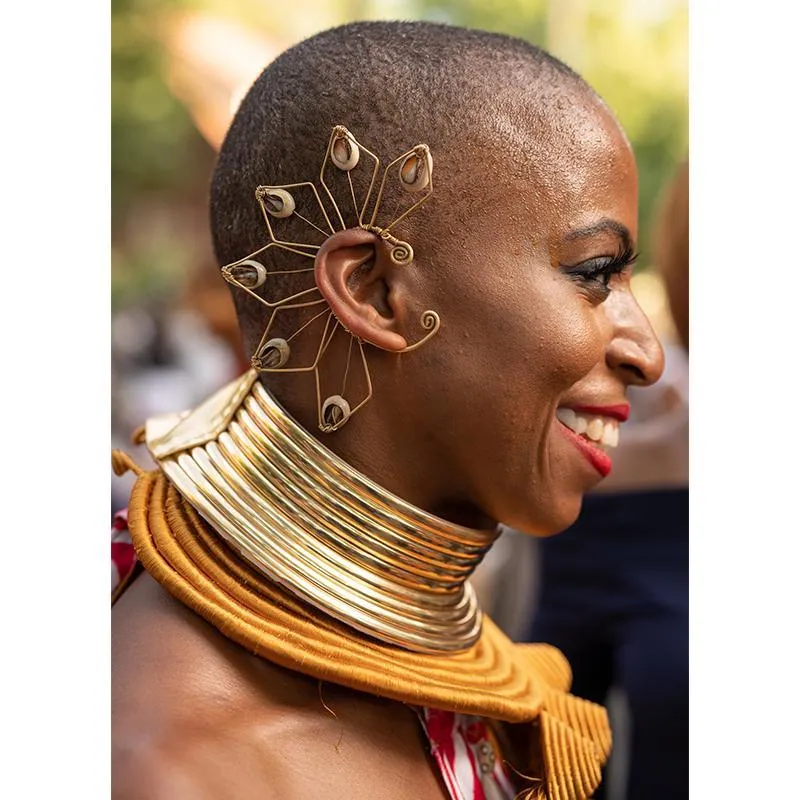 Soweto Adjustable Choker - Gold