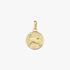 Taurus Zodiac Necklace | 14K Solid Gold