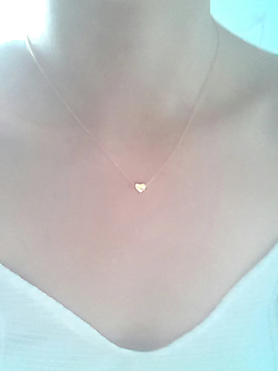 Wholesale Gold Heart Necklace or bracelet, Tiny Heart Pendant on a Gold Filled Chain, Sweet Heart Necklace and bracelet- 24k gold heart bracelet