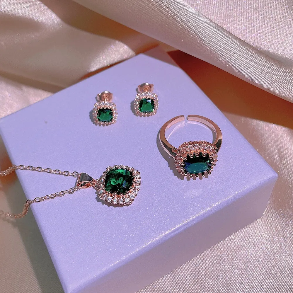 Women's Three-Piece Jewelry Set